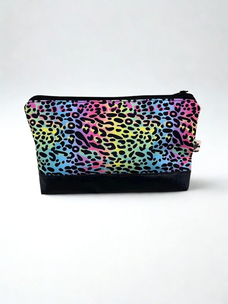 Estuche Animal Print Fluor & Negro